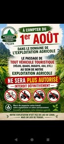 Affiche — 🚨A compter du 1er Août 2026🚨❌🛑
