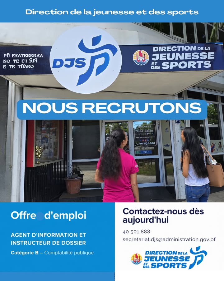 Affiche — La DJS recrute !