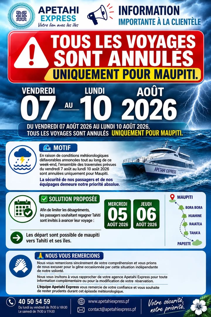 Affiche — Pour info 🩵