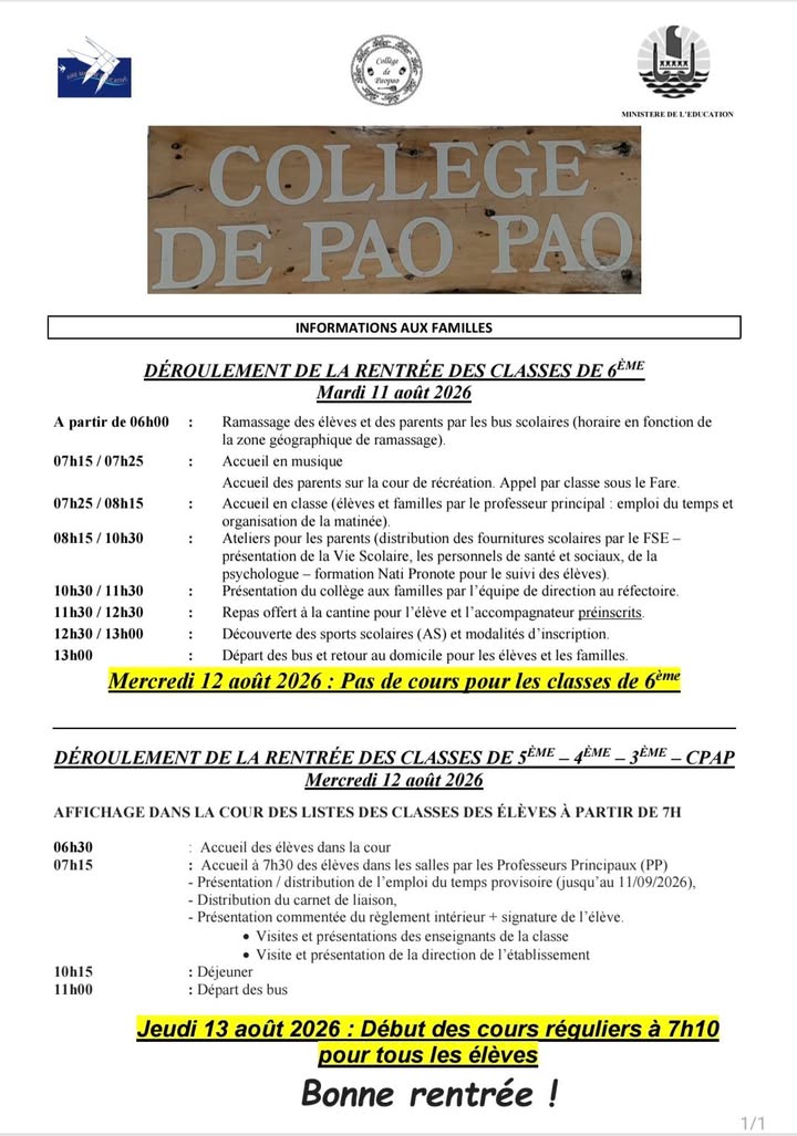 Affiche — @à la une