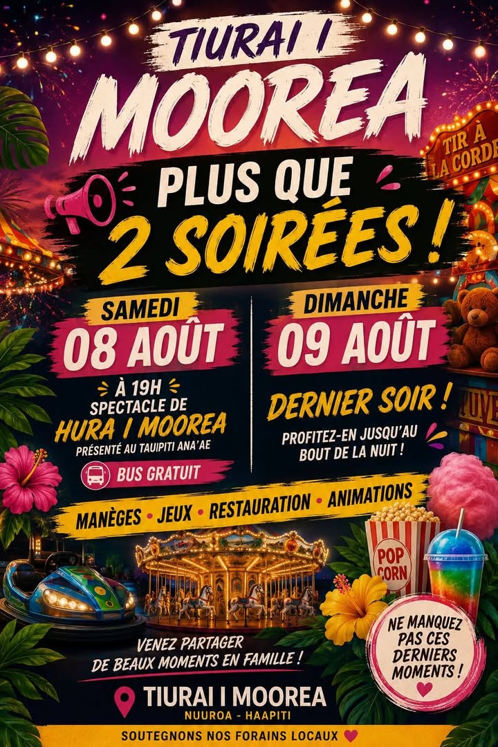 Affiche — 🚨🎡 PLUS QUE 2 SOIRÉES !