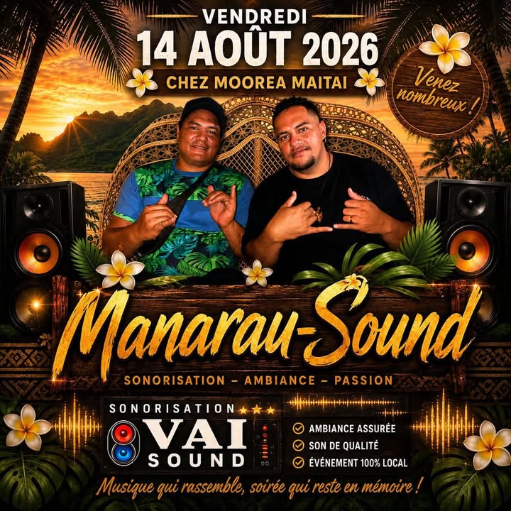 Affiche — 🌺 Iaorana les amis !