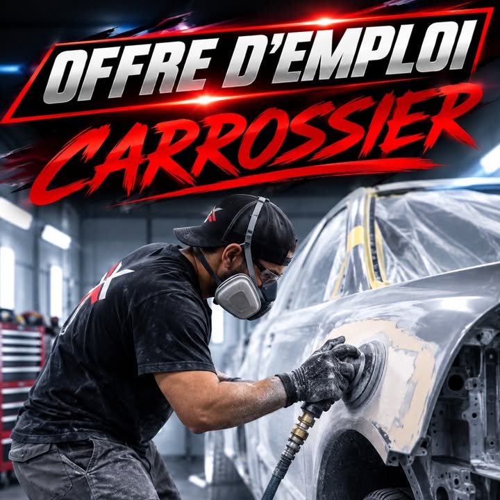 Affiche — 🔧 XTREM AUTO RECRUTE – CARROSSIER AUTOMOBILE 🔧