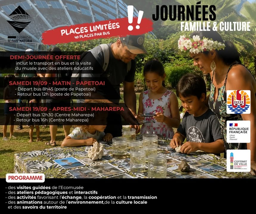 Affiche — 📢✨ JOURNÉES FAMILLE & CULTURE !