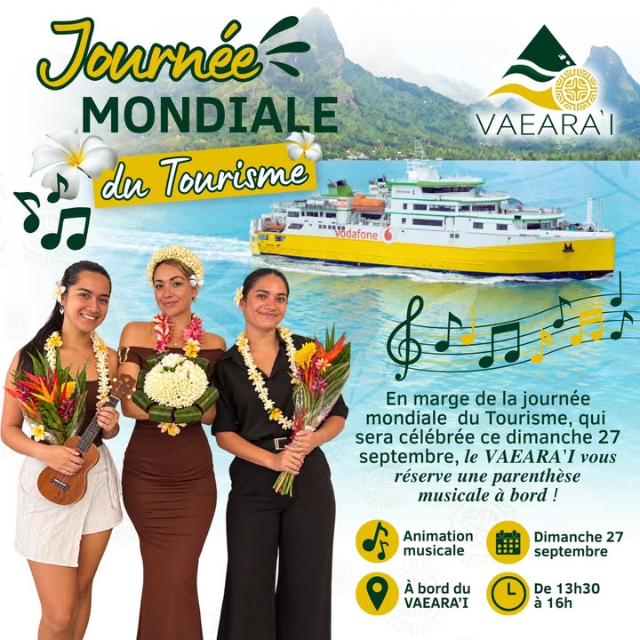 Affiche — EVENEMENT | Journée mondiale du Tourisme 🌴 🐚