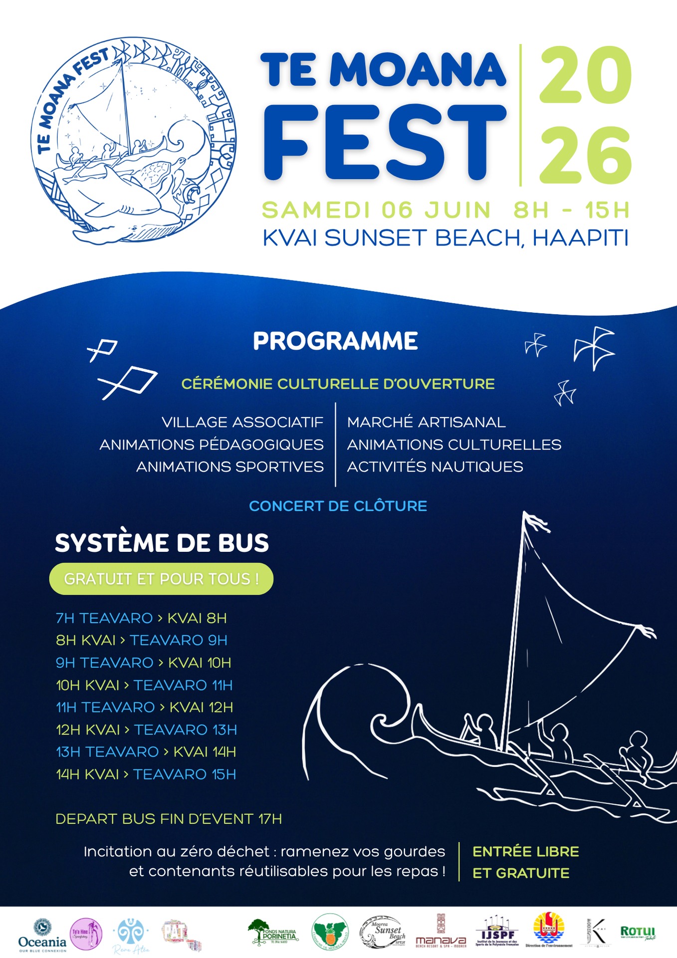 Affiche — TE MOANA FEST