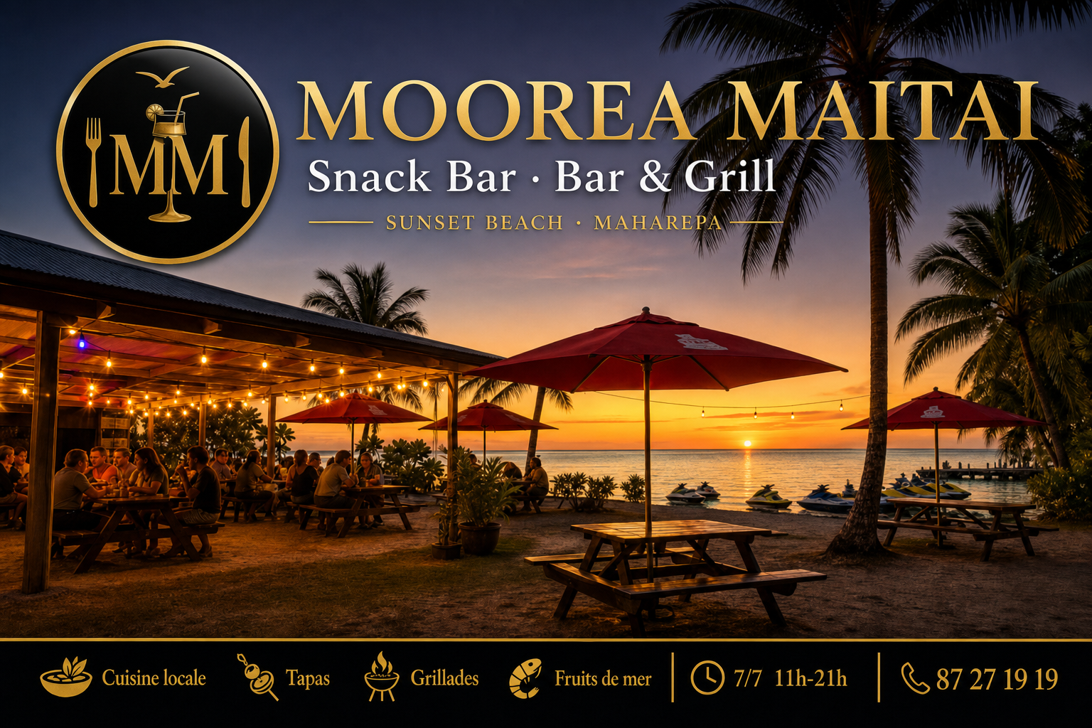 Snack Moorea Maïtaï