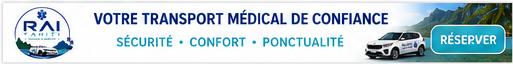 RAI TAHITI — transport sanitaire VSL conventionné CPS, Moorea & Tahiti, 7j/7.